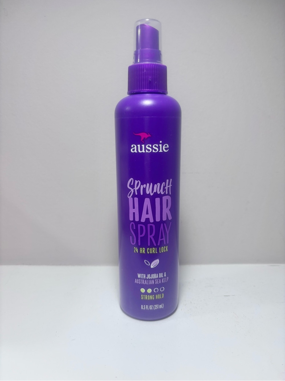 Aussie Sprunch Hair Spray - Strong Hold Jojoba Old Formula New 8.5 Fl Oz